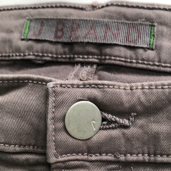 J Brand Skinny Leg Jeans In Cafe Brown Size 29 - Picture 11 of 13